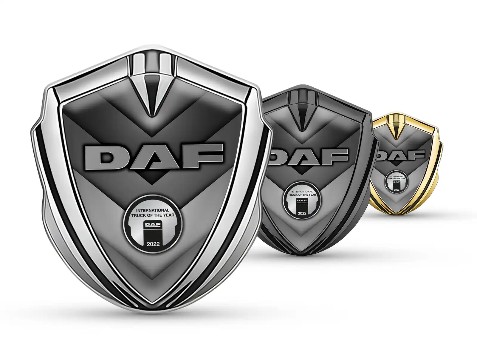 Daf Badge Self Adhesive Durable Standard Size